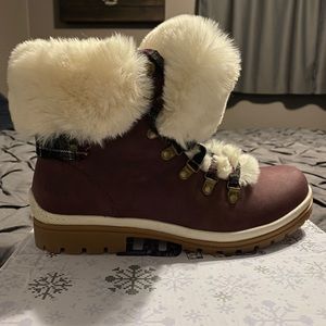 Muk Luk Furry Combat Boot